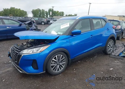 2021 Nissan Kicks Sv Xtronic Cvt из США, поврежденный, VIN 3N1CP5CVXML561363